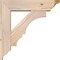 Ekena Millwork Balboa Traditional Smooth Bracket w/ Offset Brace, Douglas Fir, 5 1/2"W x 20"D x 20"H BKT0604X20X20BOA01SDF - alternate 3